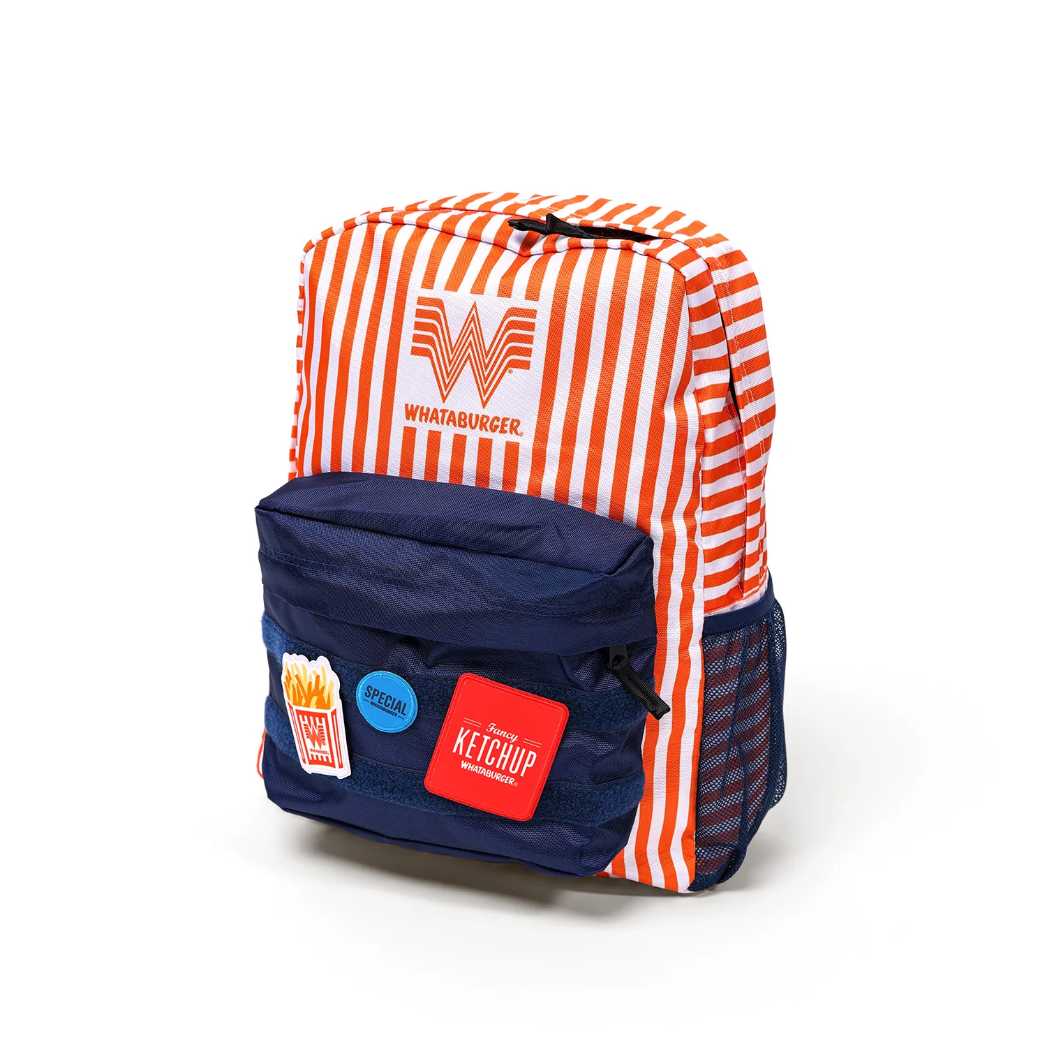 Striped Patch Backpack - Image 4